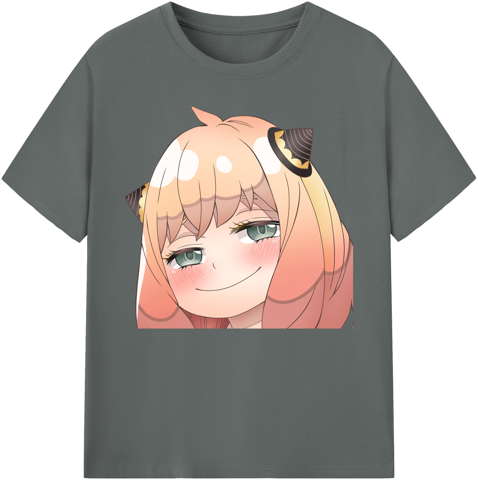 （画像用） SPY×FAMILY间谍家家酒 綿100％ メンズ半袖Tシャツ｜肌触りやわらか＆通気性